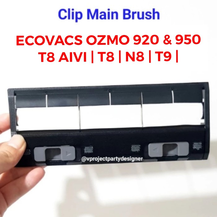 ECOVACS DEEBOT OZMO T8 AIVI OZMO 920 950 CLIP MAIN BRUSH ORIGINAL BEST QUALITY