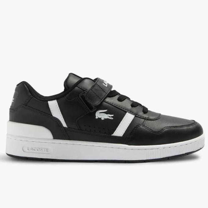 Sepatu Sneakers Pria Lacoste Velcro Leather Trainers Original Adioskiddyshop