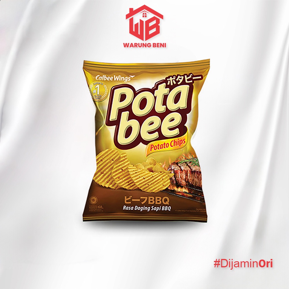 

Potabee Keripik Kentang 68 gr - BBQ