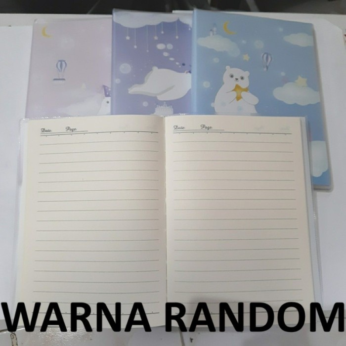 

Notebook Beruang 991-36K 13x18cm 1 Buah