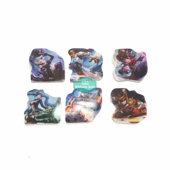 

Penghapus Mobile Legends Tayo Barbie Fancy Lucu Eraser Anak 1 Buah