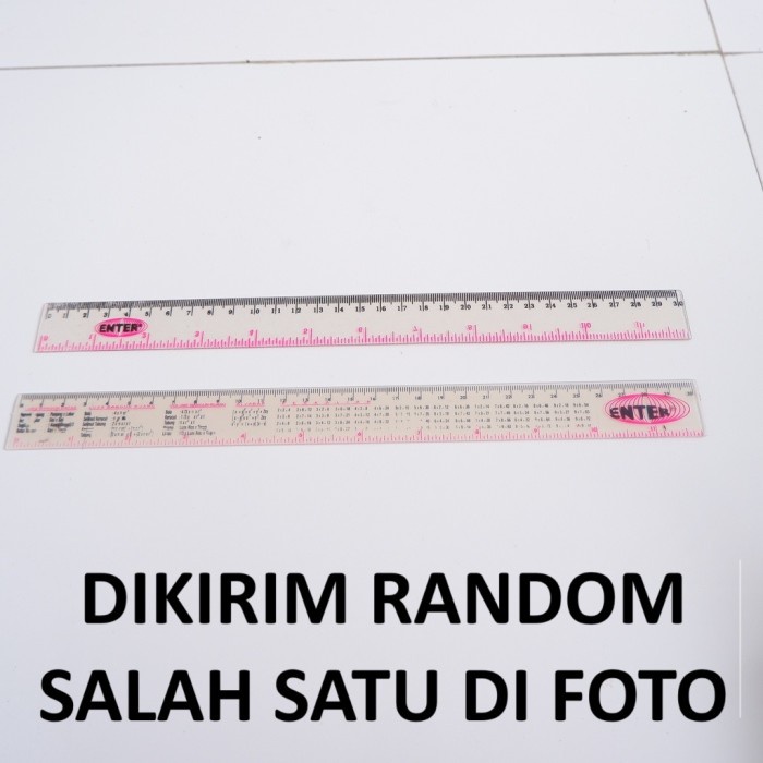 

Penggaris 30cm Nariko Plastik Mistar Straight Ruler 1 Buah