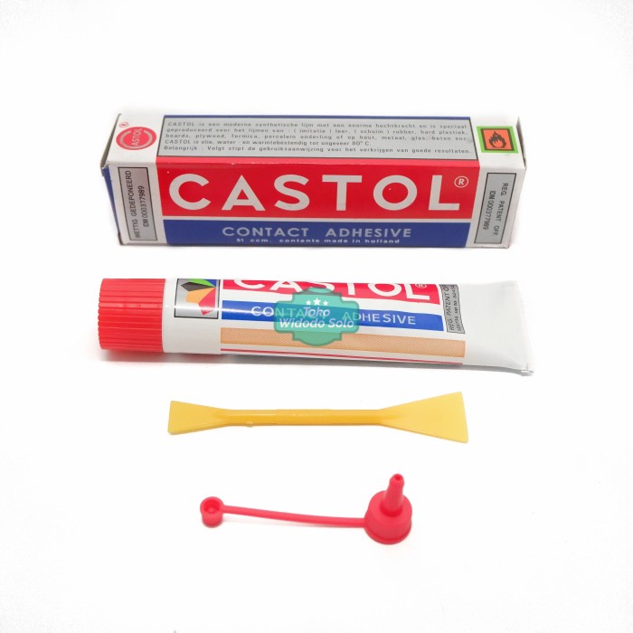 

Lem Castol Besar Kuning Tube Contact Adhesive 51 cc Gram