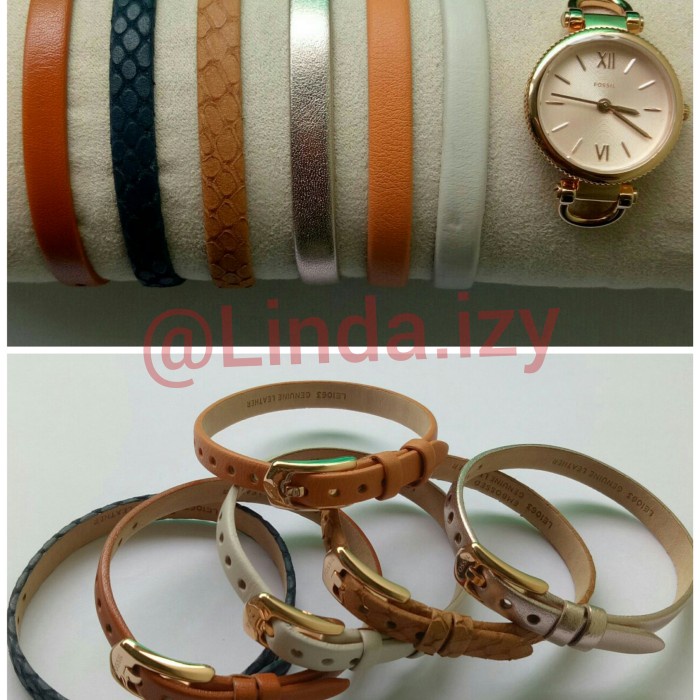 strap jam fossil georgia mini sz 7mm nwot