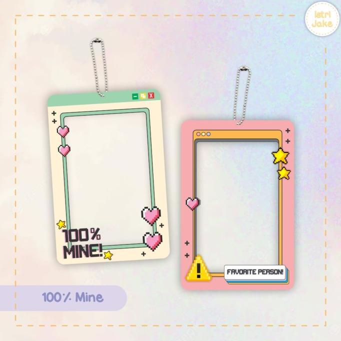 

monggo] Cahol Card Holder Kpop By IstriJake Photo ID holder kpop motif PO