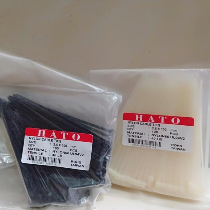 

!!!!!!] kabel ties tebal 2,5mm x 10cm tali tis pengikat