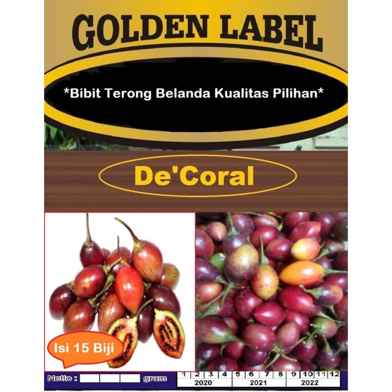 Bibit Terong Belanda Kualitas Pilihan | Benih Terong Belanda