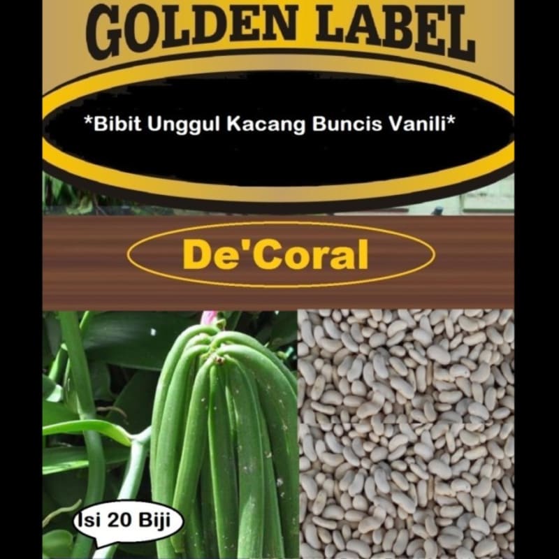 Bibit Unggul Kacang Buncis Vanili | Benih Buncis Vanili | Bibit Vanili