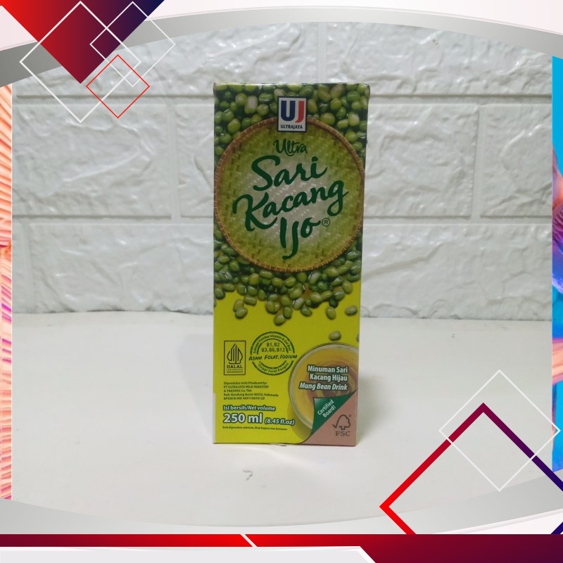 

Ultra Sari Kacang Ijo 250ml .