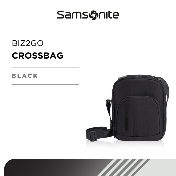 Promo Samsonite Biz2Go Crossover 9.7" - Black Terbaru