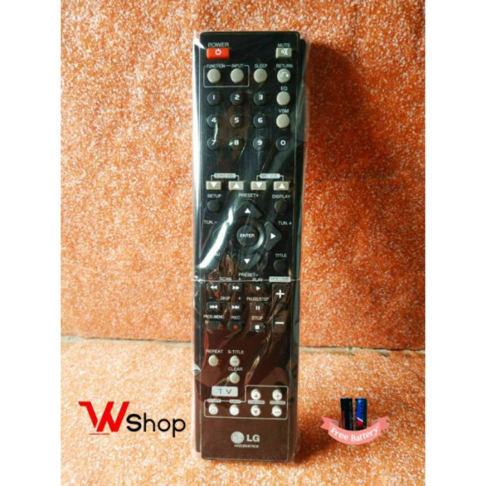 {NurulShop} REMOT/REMOTE DVD HOME THEATER LG 3D SOUND - ORIGINAL Berkualitas