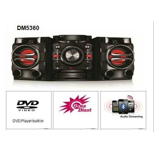 {NurulShop} LG Mini HIFI DM5360 Dvd Usb Port Suara Mantap Harga Murah Garansi Diskon