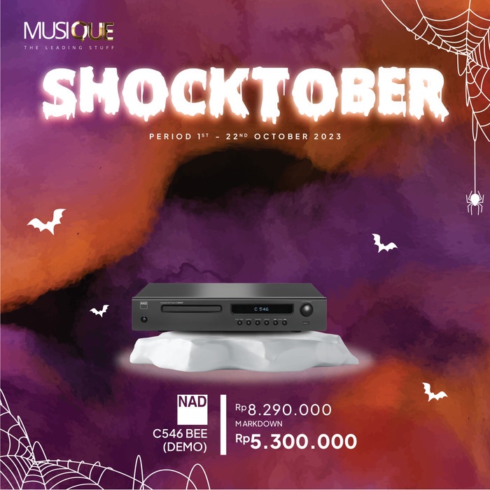 {NurulShop} NAD C 546BEE CD Player  Ex Display  Murah