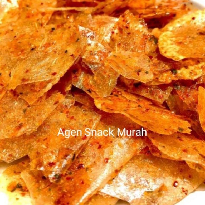 

Ready KERIPIK KACA 1KG /KERIPIK BELING/KERIPIK HOT PEDAS