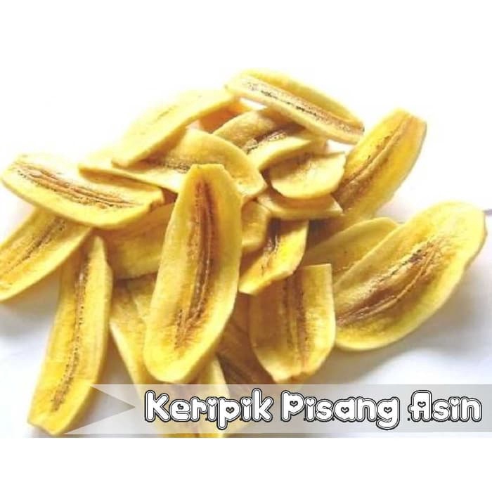 

Ready Keripik pisang asin oven snack kiloan 500 gram Best Seller