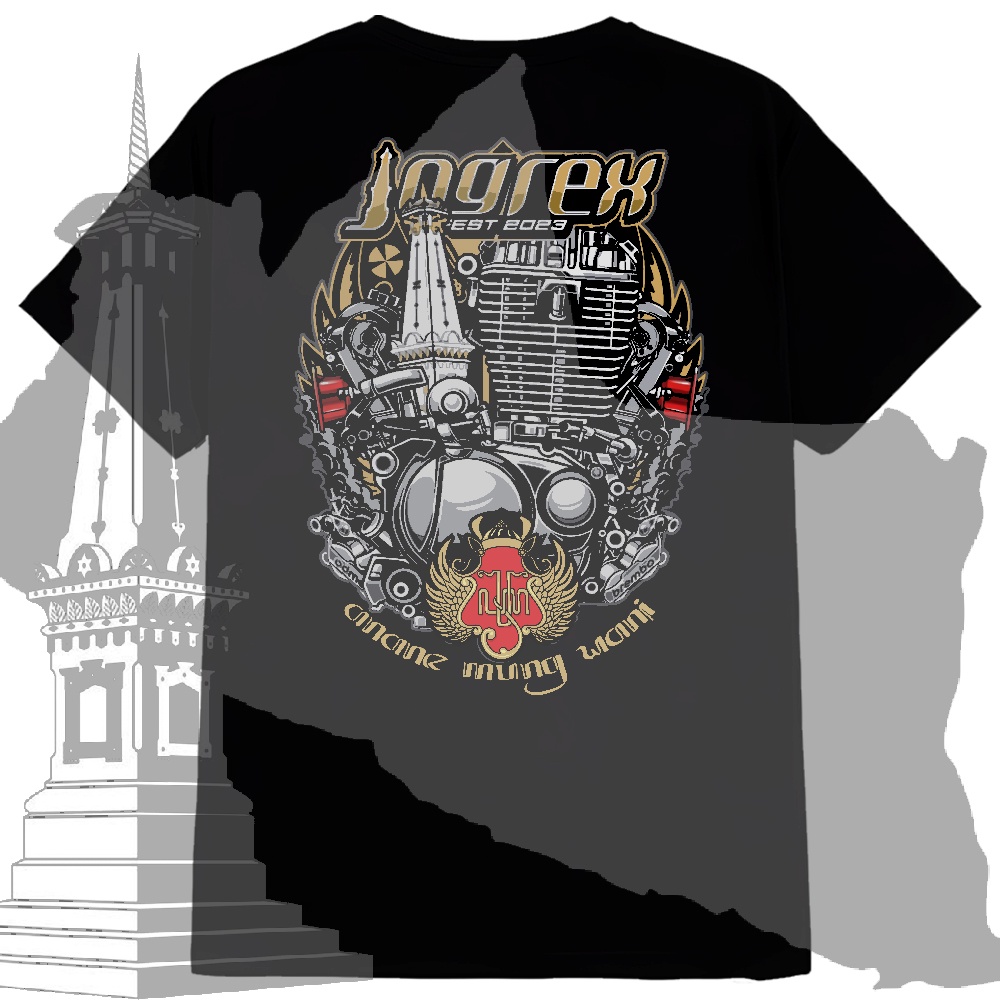 BARUU Kaos herex Jogjakarta Jogrex Festival 2023 / Kaos Jamda Jatim / Kaos Jamda Police / Kaos CB /