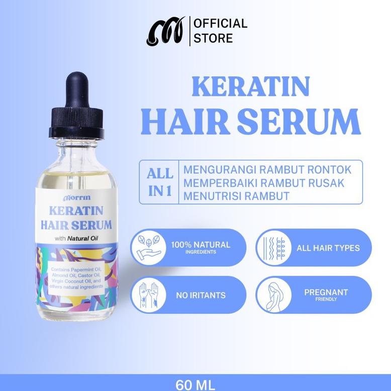 New KERATIN HAIR OIL SERUM by Morrin