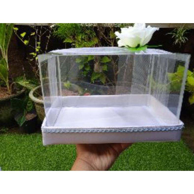 

Special Kotak Seserahan hantaran Satuan uk 28x20x17 hiasan bunga artificial untuk box pernikahan tunangan bingkisan hampers ..