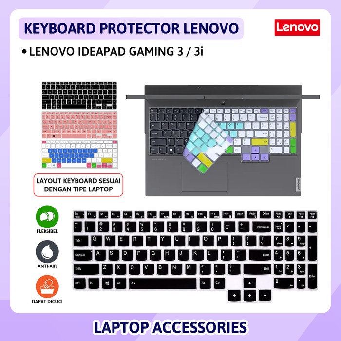 Keyboard Protector Lenovo Ideapad Gaming 3 3i Silikon Cover Guard Skin