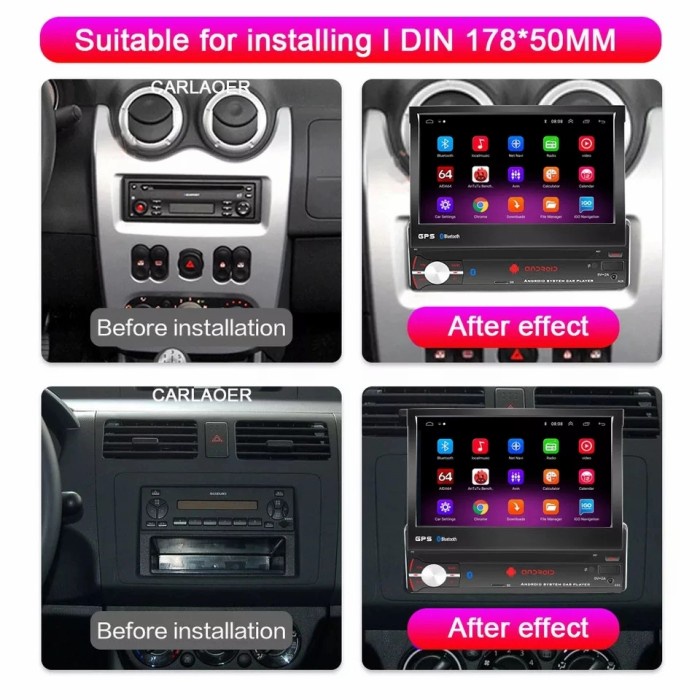 NEW HEAD UNIT ANDROID 7 INCH SINGLE DIN UNIVERSAL ORIGINAL TERBARU