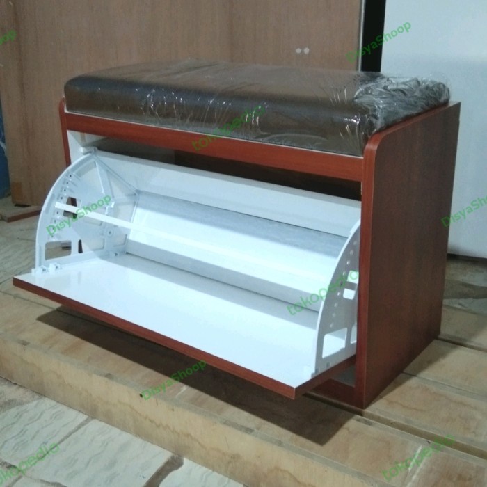 Terlaris Rak Lemari Sendal Sepatu Dengan Tempat Duduk Cargo