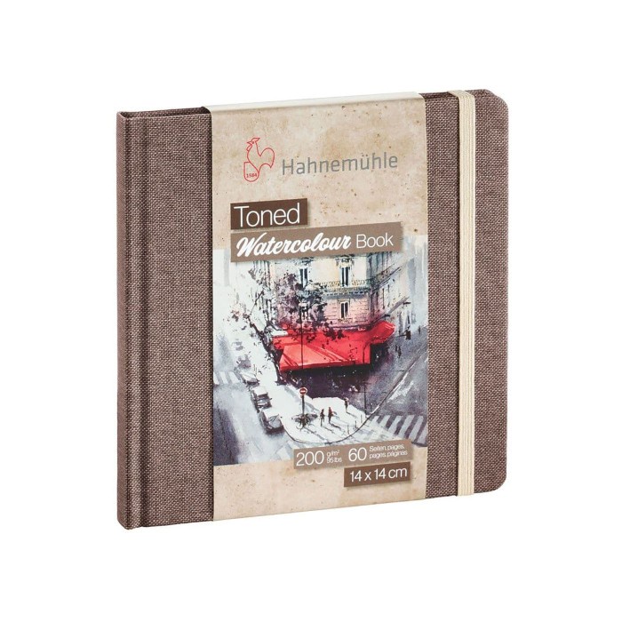 

Hahnemuhle Toned Beige 14 x 14 cm Landscape Watercolour Book