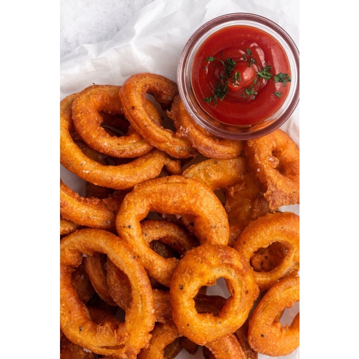 

McCain Preformed Onion Ring / Breaded Bawang Bombay Rings