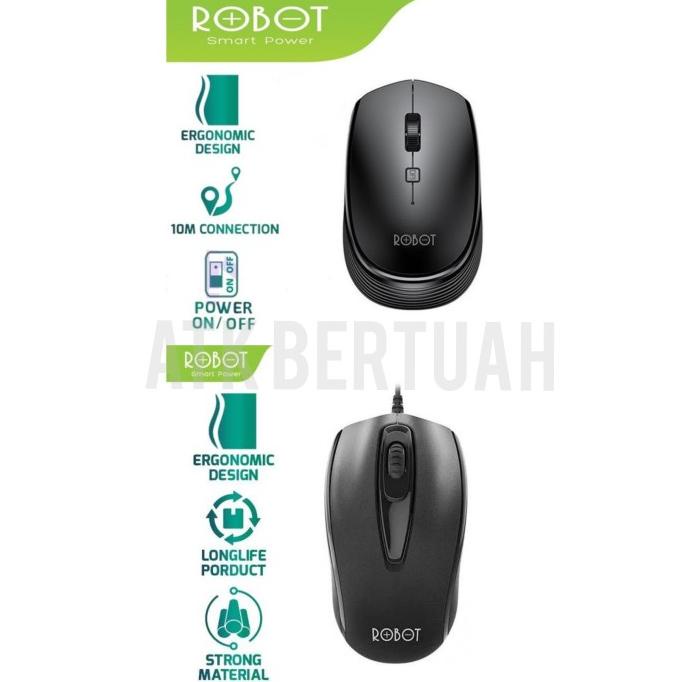 

BARANG TERBARU !!! COMPUTER MOUSE WIRELESS WIRED CABLE TETIKUS KOMPUTER - TERLARIS