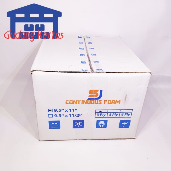 

Jual Continuous Form 9.5 X 11 3Ply Sj Standar