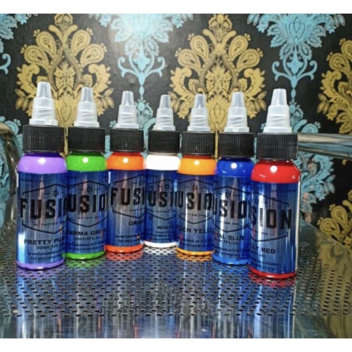 

Fusion ink original - tinta tattoo tinta tato ink