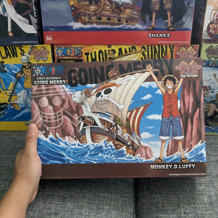 MUST HAVE MODEL KIT KAPAL PERAHU ONE PIECE MAINAN RAKIT ONE PIECE TERBARU