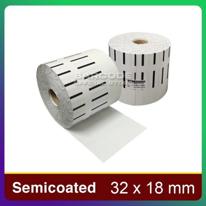 

For Sale Label Printer Bare 32X18Mm - 32X18 Mm - 3 Line Semicoated Isi 10000 Ready Stock