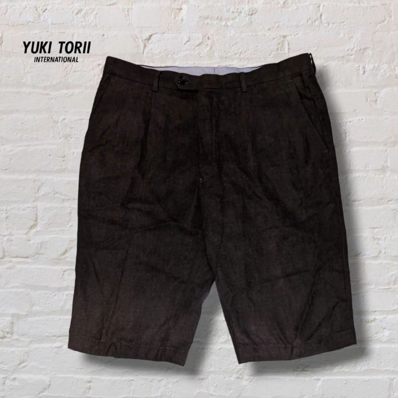 Celana Pendek Shortpants Chinos Coklat Yuki Torii Homme Original Second Preloved