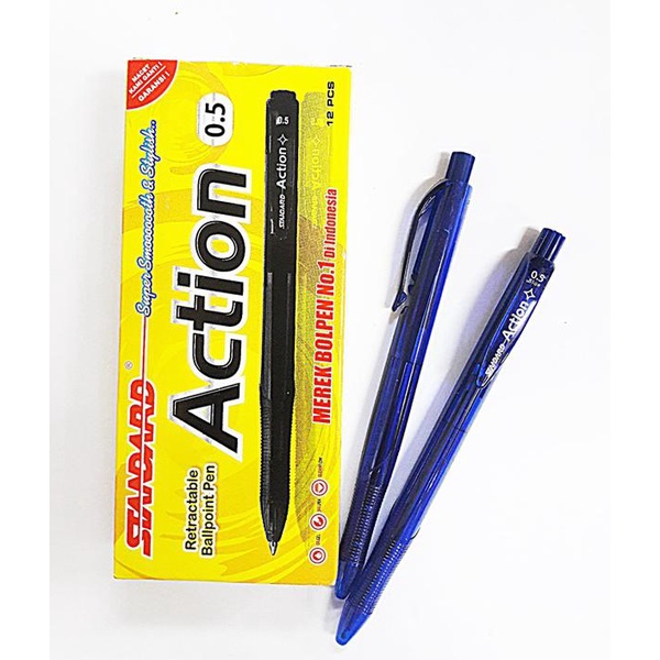 

BALLPOINT STANDARD AE-7 ACTION BIRU