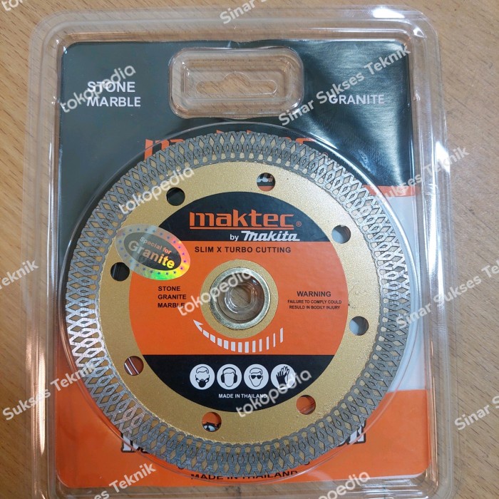 DIAMOND WHEEL MAKTEC / MATA POTONG GERINDA GRANIT 4" INCH MAKTEC