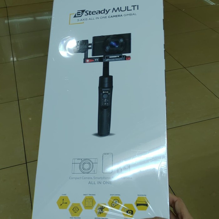 Promo Brica B-Steady Multi 3-Axis Multi Camera Gimbal Resmi Terbaru