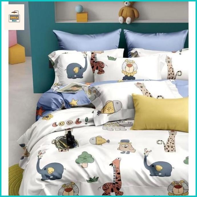 Sheila store Sprei katun Jepang Anak47 Ukuran 120x200-200x200