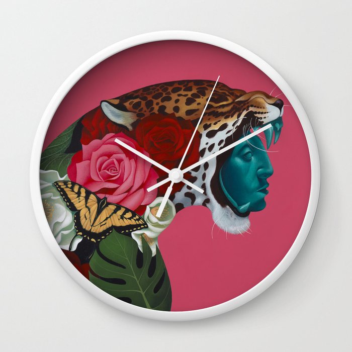 Jam Dinding Prajurit Jaguar