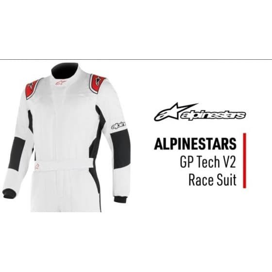 Terlaris Alpinestars Gp Tech V2 Race Suit - Wearpack Baju Balap Mobil Fia Nomex