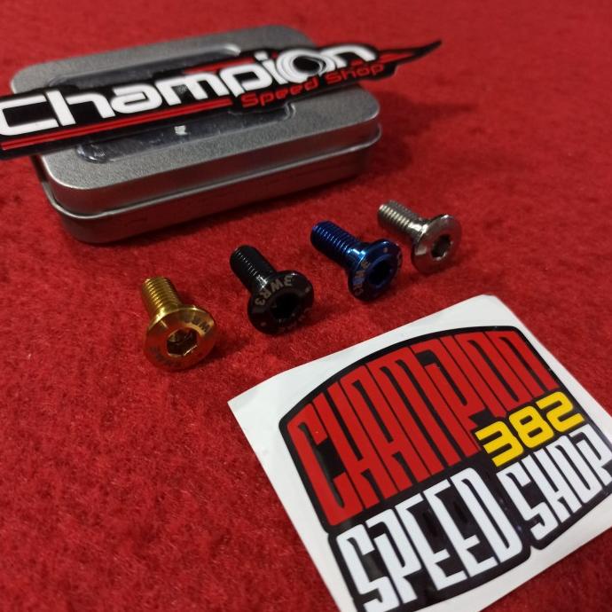 Termurah Baut Piringan Cakram Depan Titanium Wr3 Vario 125 Vario 150 Beat Murah