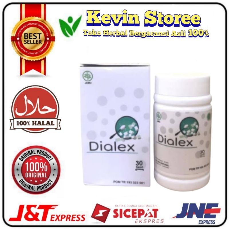 DIALEX ASLI ORIGINAL | DIALEX OBAT DIABETES MANJUR AMPUH HERBAL BPOM