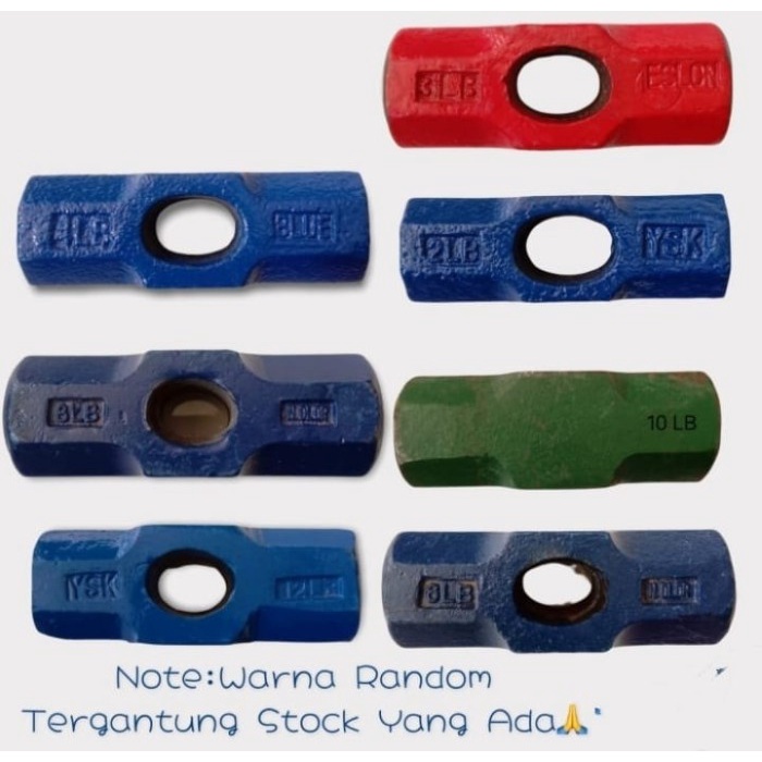 Palu Batu 4Lb - Kepala Palu Bodem Batu 4Lb - Palu Batu 4Lb Tanpagagang Best Deal
