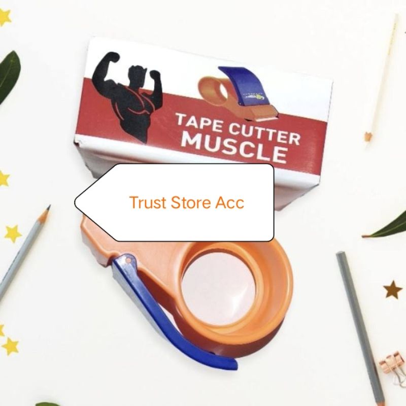 

Dispenser Tape Cutter Lakban Muscle