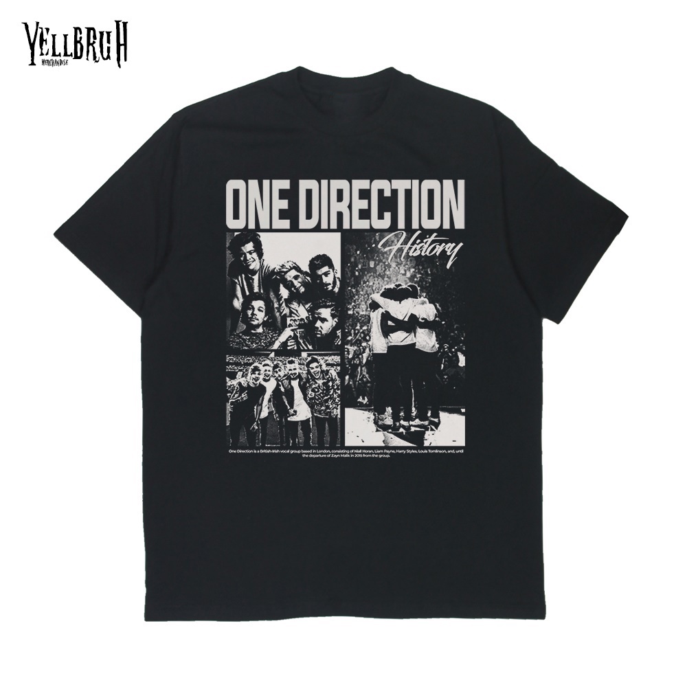Yellbruh Merchandise T-shirt One Direction Vol 3 Cotton Combed Unisex Tees Baju Kaos
