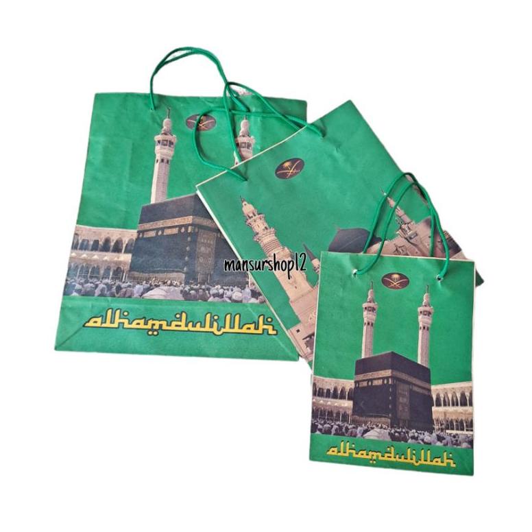 

Terbaru - Paper Bag Haji Umroh Isi 20pcs / 1 Kodi