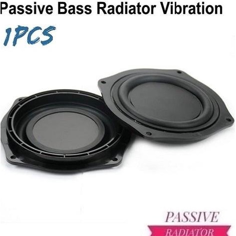 Bass Passive Radiator 4 Inch Penambah Reflex Speaker Alumunium Membrane