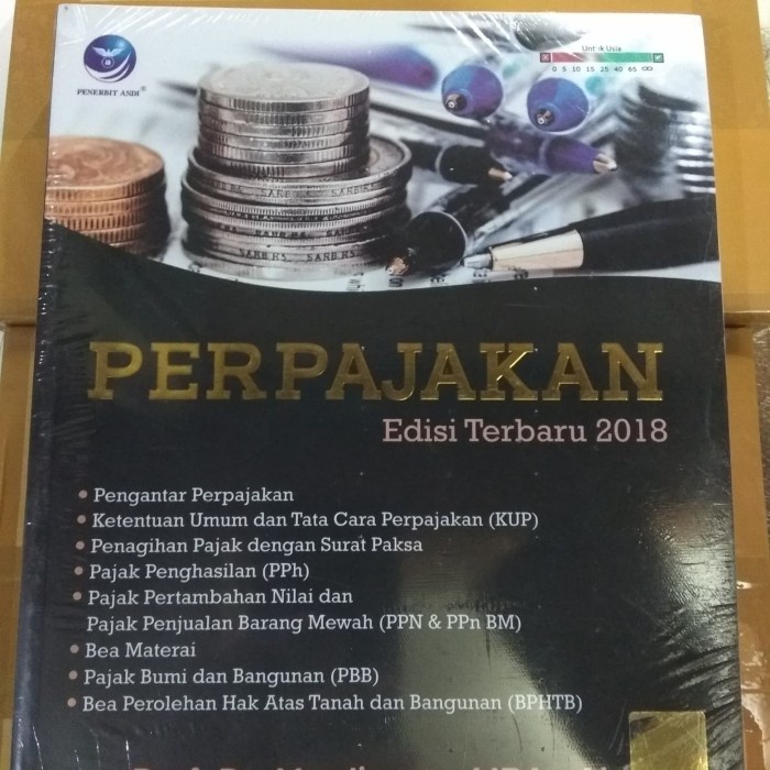 

BUKU PERPAJAKAN MARDIASMO EDISI TERBARU 2018 ORIGINAL