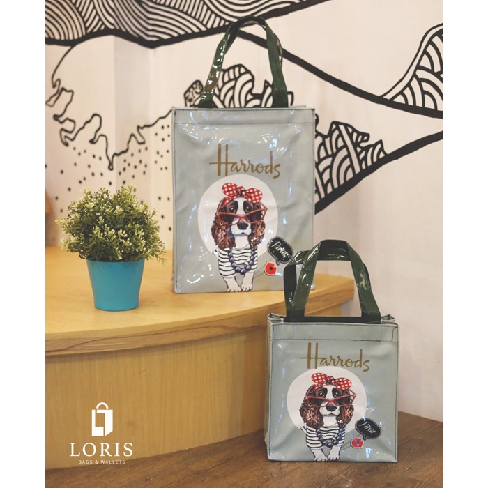 HARRODS TOTE BAG LARGE