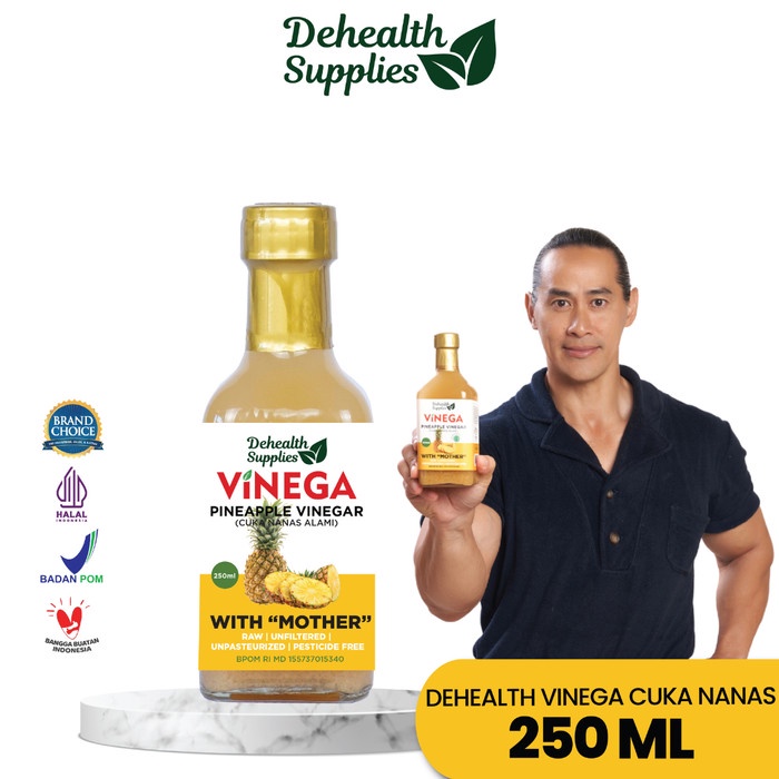 

Dehealth Pineapple Vinegar Cuka Apel Nanas 250 ML