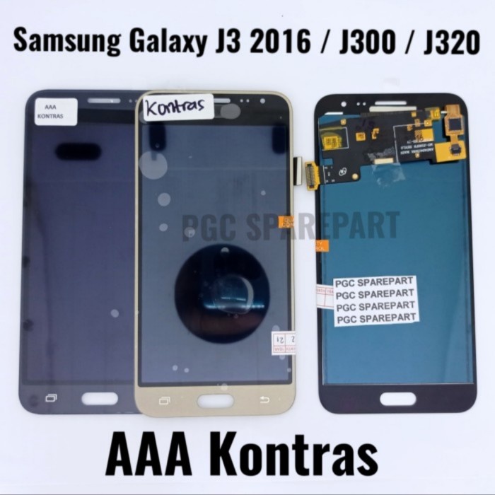 LCD Ts Fullset AAA Bisa Kontras Samsung J3 2016 J300 J320 SM-J320G